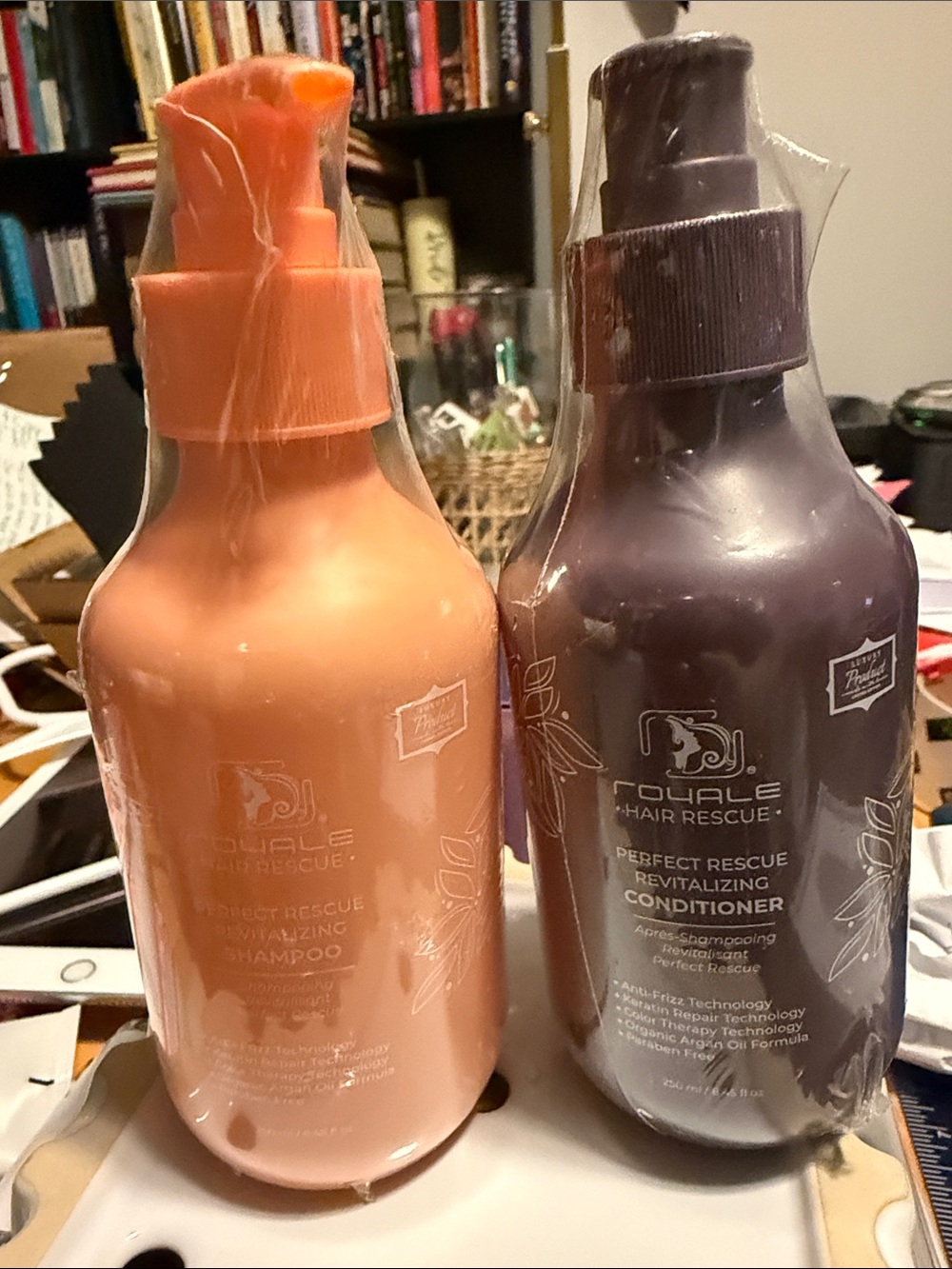 Perfect Rescue Revitalizing Shampoo & Conditioner - Peach & Plum